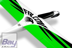 Topmodel CZ Falcon 1500mm ARF Elektro Segler - Green