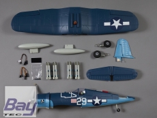 DERBEE F4U Corsair Warbird PNP blau - 75cm