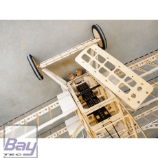 Bay-Tec Fokker DR1 1540mm Doppeldecker Lasercut CNC Holzbaukasten