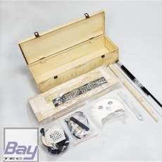 Bay-Tec Fokker DR1 1540mm Doppeldecker Lasercut CNC Holzbaukasten