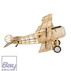 Bay-Tec Fokker DR1 1540mm Doppeldecker Lasercut CNC Holzbaukasten