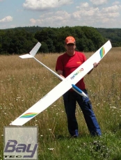 Topmodel Olympic Elektro Segler - 2,3m - ARF - V-Leitwerk