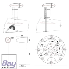 Power Pod Segler Antriebsaufsatz für 5-8S Antriebe
