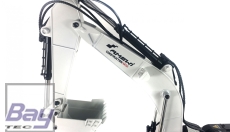 Bagger Vollmetall 1:14 weiß, 2,4GHz