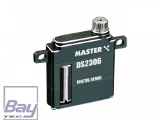 Bay-tec Quartz MASTER Servo DS2306 MG - 6mm - 3.7 .. 8.4V - Perfekt auch für F3K Modelle!