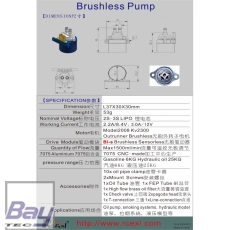 RCEXL Brushless Smoke Pumpe 2-3S Regelbar bis max 1500ml / min