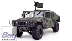4x4 U.S. Militär Truck 1:10 Camouflage - Teilmetall - Ein technisches Meisterwerk - 16 Kanäle
