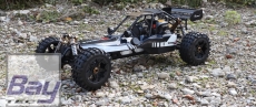 Pitbull X Evolution 2WD Desert Buggy 27ccm CY, 1:5, RTR - Mehr Power dank ChungYang R270 Motor. Stärkere Lenkung dank unseres bewährten Big Scale Servos.
