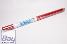 AERO Film Bügelfolie - 2m x 0.6m - Transparent Rot