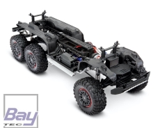 TRAXXAS Mercedes-Benz G63 AMG 6x6 RTR ohne Akku/Lader inkl Licht 1/10 6WD Scale-Crawler Brushed silber