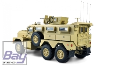 US-Miltitärfahrzeug MRAP 6x6 1:12 RTR, Licht, Sound & Rauch opt.