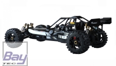 Pitbull X Evolution 2WD Desert Buggy 27ccm CY, 1:5, RTR - Mehr Power dank ChungYang R270 Motor. Stärkere Lenkung dank unseres bewährten Big Scale Servos.