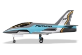 FMS Futura V2 Jet EDF 80 PNP - 106 cm - Blau - Combo incl. Reflex Gyro System