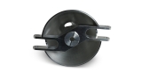 Klappspinner Turbo Spinner Aluminium mit Z-Gabel 50mm / 6,0mm Klemmkonus