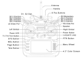 Jumper T16 Plus Hall Fernsteuerung Sender - Mode 2 - plus JP4in1 Modul Multi Protokoll - mit Potless Knüppel