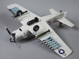DERBEE A1 Skyraider Warbird PNP grau - 80cm