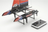 Binary Catamaran Yacht RTR 2.4GHz - Rot 710mm Höhe
