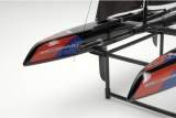 Binary Catamaran Yacht RTR 2.4GHz - Rot 710mm Höhe