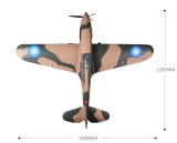 FMS P-40B Curtiss Warhawk Flying Tiger PNP - 140 cm V2