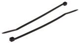 Kabelbinder Subminiatur 1,6 mm x 71mm, schwarz 100 stk