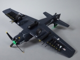 DERBEE A1 Skyraider Warbird PNP blau - 80cm