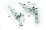 Black horse L-39 Albatros 1450mm (90mmEDF) Alu-Fahrwerk V2 1 Set / 2 Stk