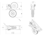 Bay-Tec Einziehfahrwerk für Segler 1/4