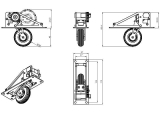 Bay-Tec Einziehfahrwerk für Segler 1/6