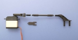CFK Kugelgelenkadapter für Carbonrohr 4mm M2,5 (VE 4Stk. + Schlüssel)