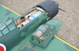Black Horse A6M Zero ARTF 1720mm V2 incl. elektrischem EZFW
