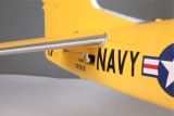 FMS T-28D Trojan Gelb V4 ARTF 1400mm Big Scale mit EZFW