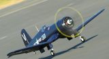 FMS Big Scale F4U Corsair blau ARTF 1450mm incl. EZFW V4