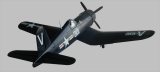 FMS Big Scale F4U Corsair blau ARTF 1450mm incl. EZFW V4