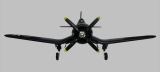 FMS Big Scale F4U Corsair blau ARTF 1450mm incl. EZFW V4
