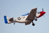 DYNAM P51 MUSTANG 1200mm FRED GLOVER V2 PNP incl. EZFW