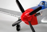 DYNAM P51 MUSTANG 1200mm FRED GLOVER V2 PNP incl. EZFW
