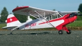FMS Piper J3 Cub V4 PNP incl. Schwimmer und Fahrwerk - 1400mm