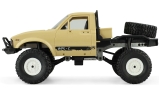Pick-Up Truck 4WD 1:16 Bausatz Sandfarben - incl. Motor und Lenkservo