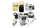 Pick-Up Truck 4WD 1:16 Bausatz Sandfarben - incl. Motor und Lenkservo