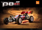 Team Magic Buggy B8ER Rot/Schwarz - 1/8 Elektrisch - 4WD Buggy - RTR - 2500kv Brushless Motor - 4S - Wasserdicht