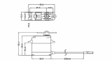 Hitec Servo D85MG - Digital - 13mm - 0,13s - 4,0kg