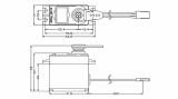 Hitec Servo D646WP - Digital - 21mm - 0,16s - 12kg