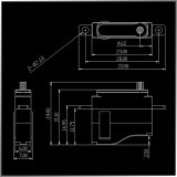 Grupp Servo 6mm Servo GM88R (Digital) - LV/HV - 8g - 6mm