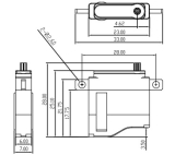 Grupp 6mm Flächen-Servo GM99F (Digital) LV/HV - 9g - 6mm