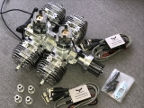 HORNET Engine 165cc V2 4 Zylinder Benzin Motor incl. Elektronischer Zündung