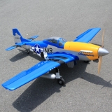 Seagull Models ( SG-Models ) P-51D 71" "Obsession" 1800mm incl. elektrischem Einziehfahrwerk , 35ccm, ARF Warbird