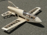 Balsaworx BD-5A 1/6 SemiScale Kleinflugzeug Spw. 88cm, CNC Lasercut Holzbausatz