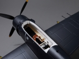 DERBEE A1 Skyraider Warbird PNP blau - 80cm