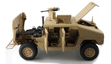 4x4 U.S. Militär Truck 1:10 Desert Sand - Crawler