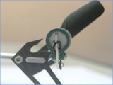 Delrin Heckmotorhalterung, Blade MSR